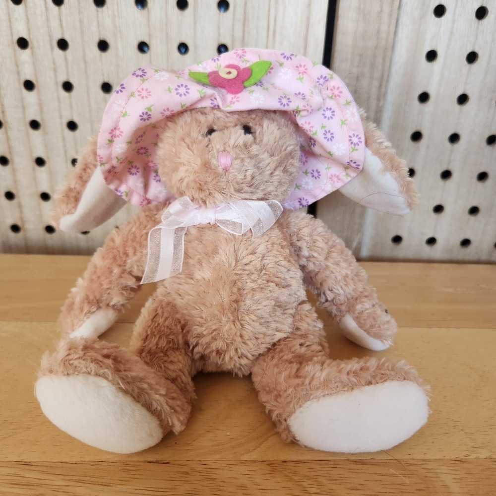 TY Beanie Baby SUNBONNET the Bunny Vintage Ty Babies Stuffed Animal Plush Easter